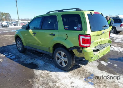 2012 Ford Escape Xlt из США, поврежденный, VIN 1FMCU9D76CKA99621